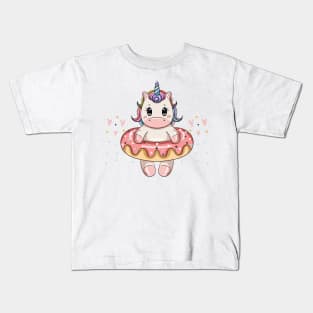 Valentine Unicorn Kids T-Shirt